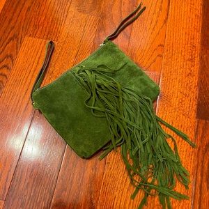Banana Republic Wristlet Pouch - Suede